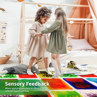 Foto 3 | Foto 3 | Baldosas Líquidas Sensory Tiles Longking 9 30 X 30 Cm - Venta Internacional.