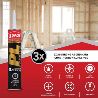 Foto 4 | Foto 4 | Adhesivo De Construcción Lepage Pl Premium 118 Ml - Venta Internacional.