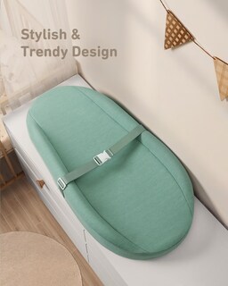 Foto 5 | Foto 5 | Cambiador Blissful Diary Para Bebés  Impermeable Y Con Funda  Color Verde - Venta Internacional.