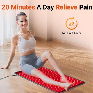 Foto 5 | Foto 5 | Alfombrilla De Fototerapia Comfytemp Color Rojo 480 Led Para Aliviar El Dolor Corporal - Venta Internacional.