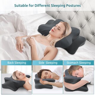 Foto 7 | Foto 7 | Almohada Cervical Donama Contour Espuma Viscoelástica Soporte Para Cuello - Venta Internacional.