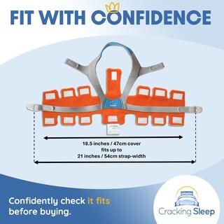 Foto 6 | Foto 6 | Funda De Almohadilla De Cuello Cpap Headgear Que Rompe La Cabeza De Un Ciervo - Venta Internacional.