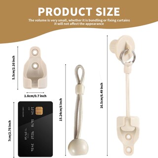 Foto 3 | Foto 3 | Kit Bungee Con Tapones De Cierre De Repuesto Universal Para Parasoles - Venta Internacional.