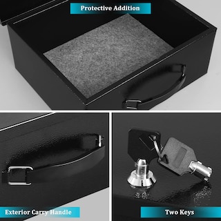 Foto 5 | Foto 5 | Caja Fuerte Portátil Dalambox De Metal Con Cerradura Con Llave Resistente Al Fuego - Venta Internacional.