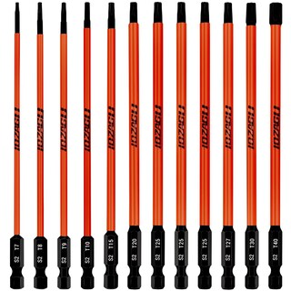 Foto 1 | Foto 1 | Juego De Brocas Torx Lozagu  12 Piezas De Largo  152 Mm  T7 A T40  Magnéticas - Venta Internacional.