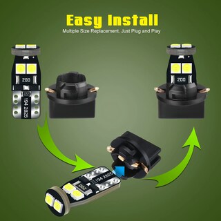 Foto 5 | Foto 5 | Bombilla Led Dodofun T10 W5w 158 168 194 2825 12v 320lm Blanca - Venta Internacional.