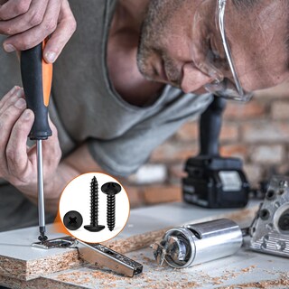 Foto 6 | Foto 6 | Tornillos Para Madera Tpohh #6 X 45 Mm 18-8 (a2) De Acero Inoxidable 100 Unidades - Venta Internacional.