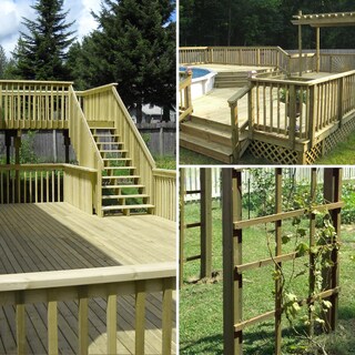 Foto 6 | Foto 6 | Tornillos Para Madera Fixlink Tornillos De Cubierta #10 X 7 62 Cm 310 Unidades Verdes - Venta Internacional.