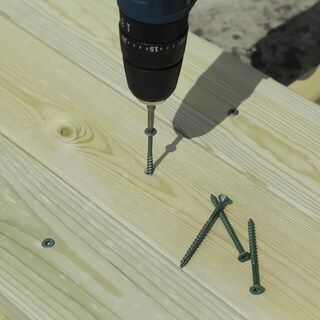 Foto 7 | Foto 7 | Tornillos Para Madera Fixlink Tornillos De Cubierta #10 X 7 62 Cm 310 Unidades Verdes - Venta Internacional.