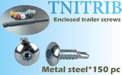 Foto 2 | Foto 2 | Tornillos Autorroscantes Para Exteriores De Remolque Tnitrib #10 X 19 Mm - Venta Internacional.