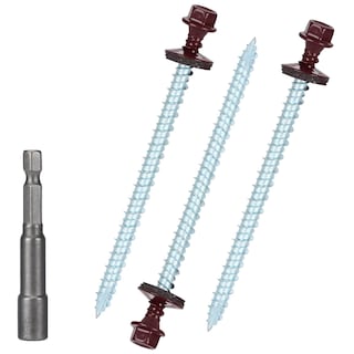 Foto 1 | Foto 1 | Tornillos Metálicos Para Techos Bobibbi 10 X 7 62 Cm Color Marrón 250 Unidades - Venta Internacional.