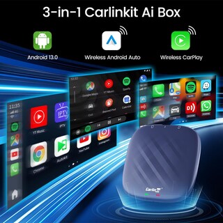 Foto 2 | Foto 2 | Carlinkit Tbox Plus Android 13.0 Carplay Box Para Carplay Con Cable - Venta Internacional.