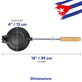 Foto 5 | Foto 5 | Prensa Para Sándwiches Traditiontools Hierro Fundido Cubano Original X2 - Venta Internacional.