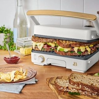 Foto 2 | Foto 2 | Glaseado Blanco 2 En 1 Para Panini Press & Grill Drew Barrymore - Venta Internacional.
