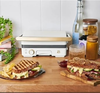 Foto 5 | Foto 5 | Glaseado Blanco 2 En 1 Para Panini Press & Grill Drew Barrymore - Venta Internacional.