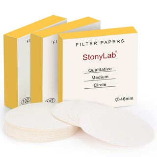 Foto 1 | Foto 1 | Papel De Filtro Stonylab Qualitative De 46 Mm De Diámetro Y 20 Micras - Venta Internacional.