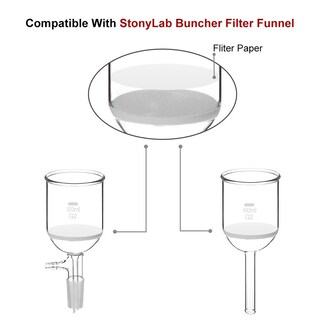 Foto 2 | Foto 2 | Papel De Filtro Stonylab Qualitative De 46 Mm De Diámetro Y 20 Micras - Venta Internacional.