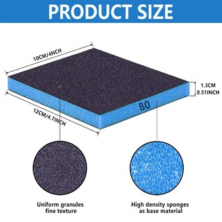 Foto 2 | Foto 2 | Esponja De Lijado Necosthua 16 Unidades Grano 60-320 Para Madera Y Metal - Venta Internacional.