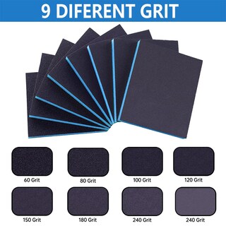 Foto 3 | Foto 3 | Esponja De Lijado Necosthua 16 Unidades Grano 60-320 Para Madera Y Metal - Venta Internacional.