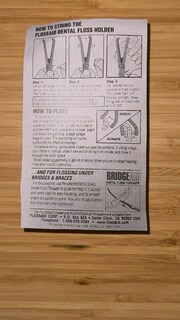 Foto 2 | Foto 2 | Soporte Para Hilo Dental Flossaid Paquete De 4 - Venta Internacional.