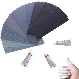 Foto 1 | Foto 1 | Juego De Lijas Hl-ymxq De Grano 120 A 20000 36 Hojas Y Accesorios - Venta Internacional.