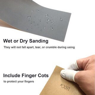 Foto 3 | Foto 3 | Juego De Lijas Hl-ymxq De Grano 120 A 20000 36 Hojas Y Accesorios - Venta Internacional.