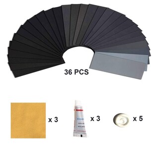 Foto 7 | Foto 7 | Juego De Lijas Hl-ymxq De Grano 120 A 20000 36 Hojas Y Accesorios - Venta Internacional.