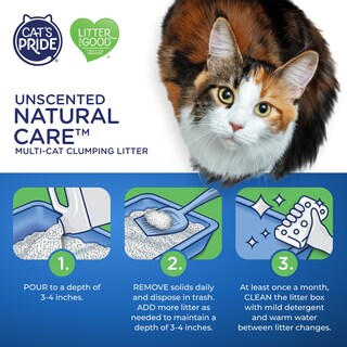 Foto 4 | Foto 4 | Arena Aglomerante Cat Pride Max Power Natural Care 6 8 Kg - Venta Internacional.