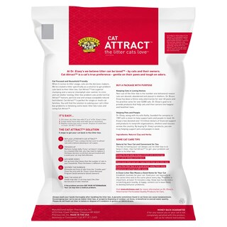 Foto 2 | Foto 2 | Arena Para Gatos Dr. Elsey's Premium Clumping Cat Attract 18 14 Kg - Venta Internacional.