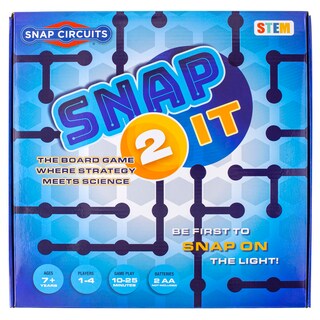 Foto 1 | Foto 1 | Juego De Mesa Snap Circuits Snap 2 It Family Game Night 7+ Y - Venta Internacional.