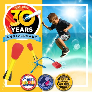 Foto 4 | Foto 4 | Lanzador Original Toy Stomp Rocket Con 6 Cohetes Led De Más De 5 Años - Venta Internacional.