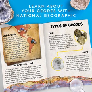 Foto 6 | Foto 6 | El Kit Científico De National Geographic Abre 5 Geodas Gigantes - Venta Internacional.