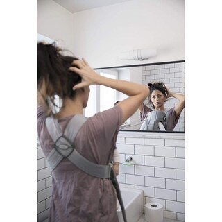 Foto 2 | Foto 2 | Portabebés Babybjörn Mini 3d Jersey Gris Claro - Venta Internacional.