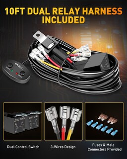 Foto 6 | Foto 6 | Luces Led Tipo Cápsula Naoevo 10 Cm Blanco Y Ámbar Para Camión Todo Terreno Paquete De 2 Unidades - Venta Internacional.