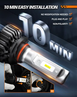 Foto 3 | Foto 3 | Faros Antiniebla Sealight 9005/hb3 Y 9006/hb4 Powersports Paquete De 4 - Venta Internacional.