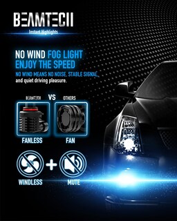 Foto 4 | Foto 4 | Bombillas Antiniebla Beamtech 9012 Hir2 6500 K Xenón Blanco (paquete De 2) - Venta Internacional.