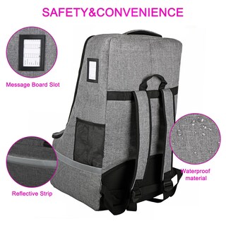 Foto 3 | Foto 3 | Bolsa De Viaje Laripop Para Asiento De Coche Para Avión Con Correa De Hombro - Venta Internacional.