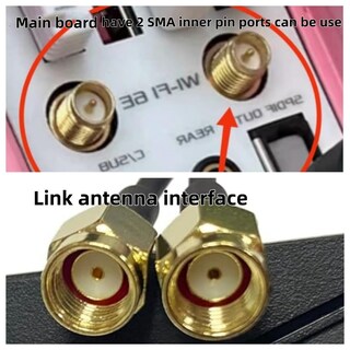 Foto 4 | Foto 4 | Antena Móvil Wi-fi Xlqjvpo Samxi Sma Wifi 2t2r De Doble Banda - Venta Internacional.