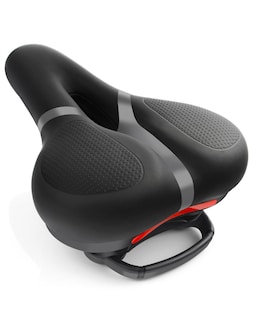 Foto 1 | Foto 1 | Asiento De Bicicleta Mxmxk Ancho Sillín De Bicicleta Acolchado De Espuma Viscoelástica Gris - Venta Internacional.