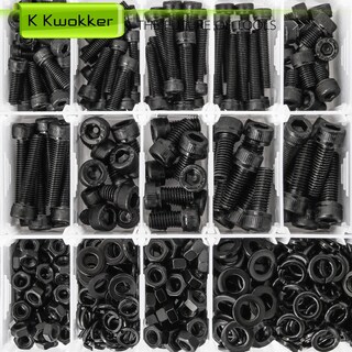 Foto 3 | Foto 3 | Kit Surtido De Tuercas Y Tornillos Kwokker Kwokker M3-m6 1160 Piezas - Venta Internacional.