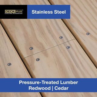 Foto 6 | Foto 6 | Tornillos Para Madera Exterior Deck Plus 48463 De Acero Inoxidable 125 Unidades - Venta Internacional.