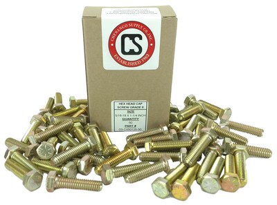 Foto 2 | Foto 2 | Tornillos Con Cabeza Hexagonal Chenango Supply Grado 8 5/16-18 X 1-1/4 (50 Unidades) - Venta Internacional.