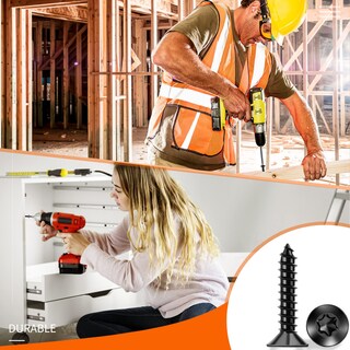 Foto 5 | Foto 5 | Tornillos Para Madera Tpohh #10 X 3 8 Cm De Cabeza Plana Torx/star 18-8 Ss - Venta Internacional.