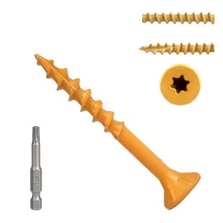 Foto 1 | Foto 1 | Tornillos De Cubierta Fmjdnls 3 8 X 3 8 Cm Madera #8 × 3 8 Cm 300 Unidades Resistentes A La Corrosión - Venta Internacional.