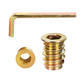 Foto 5 | Foto 5 | Insertos Roscados Ouschr M6 1 0 X 15 Mm Para Madera 100 Unidades - Venta Internacional.