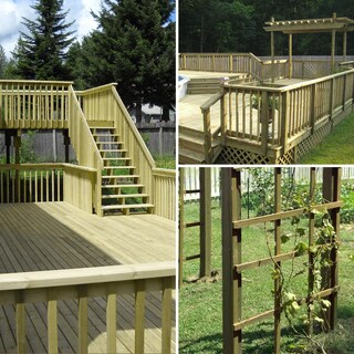 Foto 6 | Foto 6 | Tornillos Para Madera Fixlink De 6 35 Cm Tornillos De Cubierta #10 X 6 35 Cm 310 Unidades - Venta Internacional.