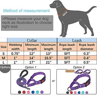 Foto 5 | Foto 5 | Collar Martingale Para Perro Haapaw Reflectante Con Cierre Rápido (2) - Venta Internacional.