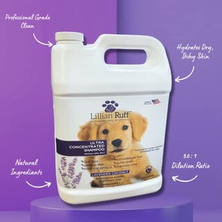 Foto 3 | Foto 3 | Champú Para Perros Lillian Ruff Professional Concentrated Aloe 3.78 - Venta Internacional.