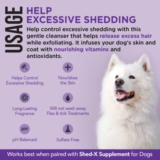 Foto 3 | Foto 3 | Champú Shed Control Synergylabs Shed-x Para Perros 473 Ml - Venta Internacional.