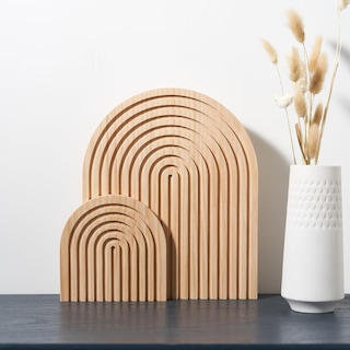 Foto 1 | Foto 1 | Juego De Arcos Decorativos De Madera Homtik Para Estantería Repisa O Mesa - Venta Internacional.